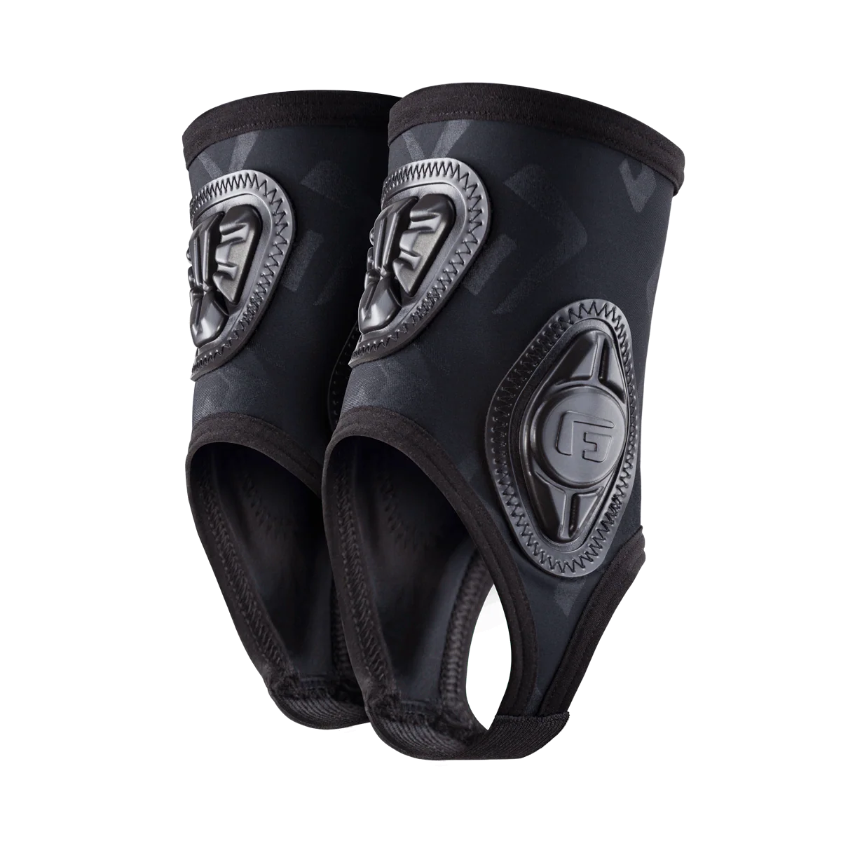 G-FORM PRO ANKLE GUARDS BLACK-BLACK