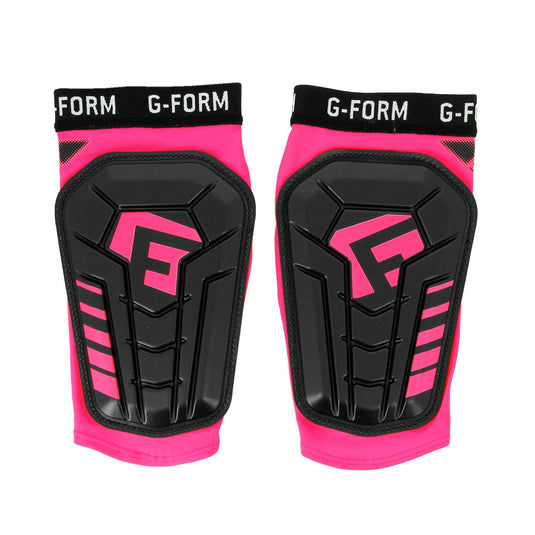 ESPINILLERAS PRO-S YOUTH VENTO SHIN NOCSAE BLACK NEON PINK