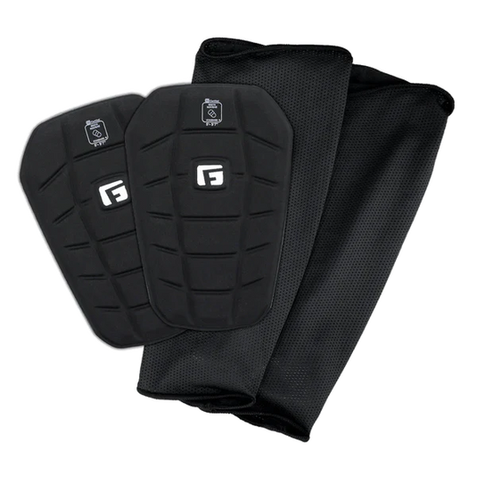 ESPINILLERAS PRO-S BLADE NOC SHIN GUARD BLACK FABRIC
