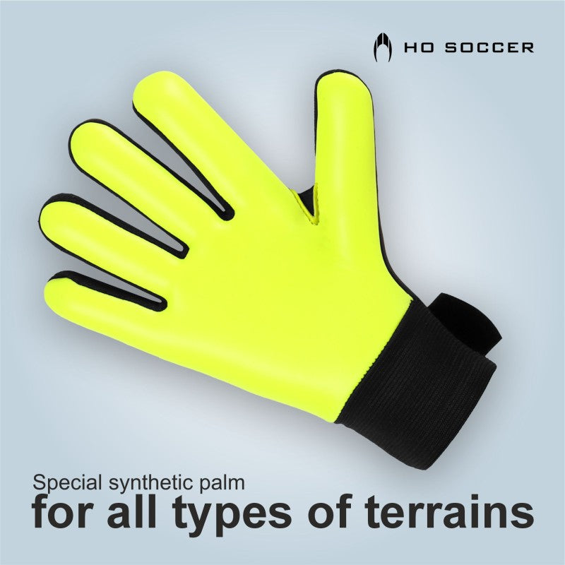 GUANTES DE PORTERO HO SOCCER GAME LIME