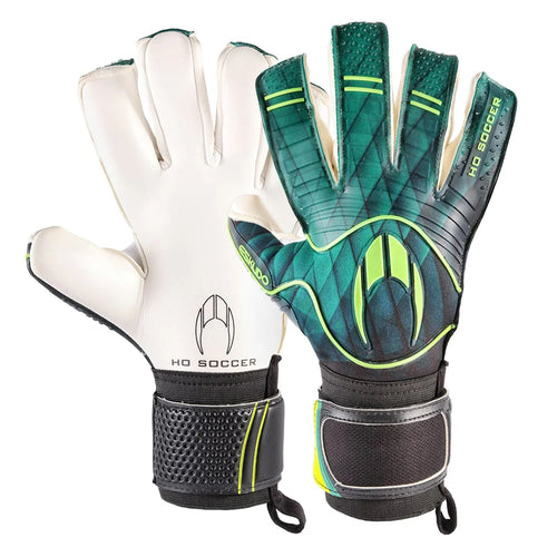 Guantes de portero HO Soccer Eskudo Hybrid Green