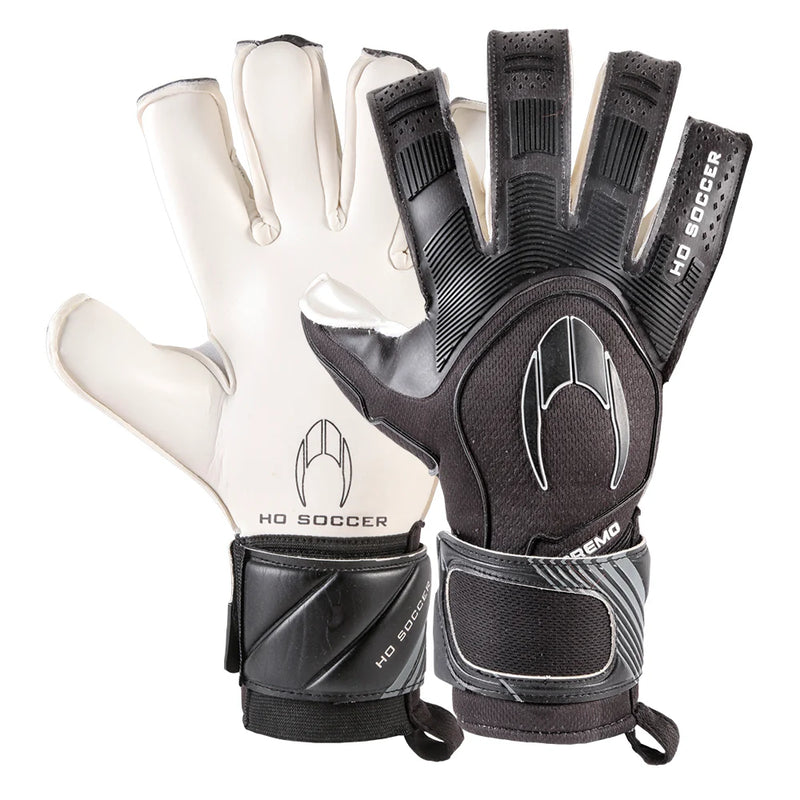 Cargue la imagen en el visor de la galería, GUANTES DE PORTERO HO SOCCER SSG SUPREMO II ROLL/NEG BLACK
