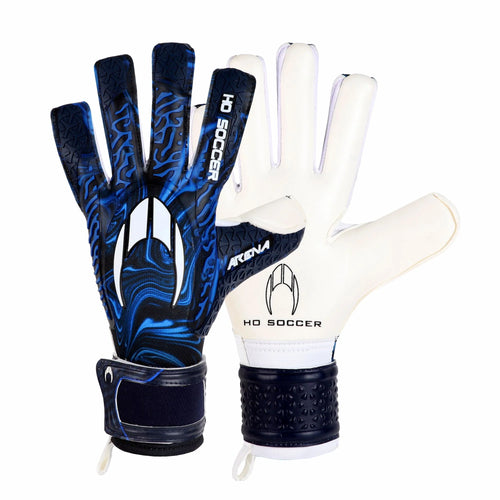 Guantes de portero HO Soccer Pro Mega Arena Blue Shadow