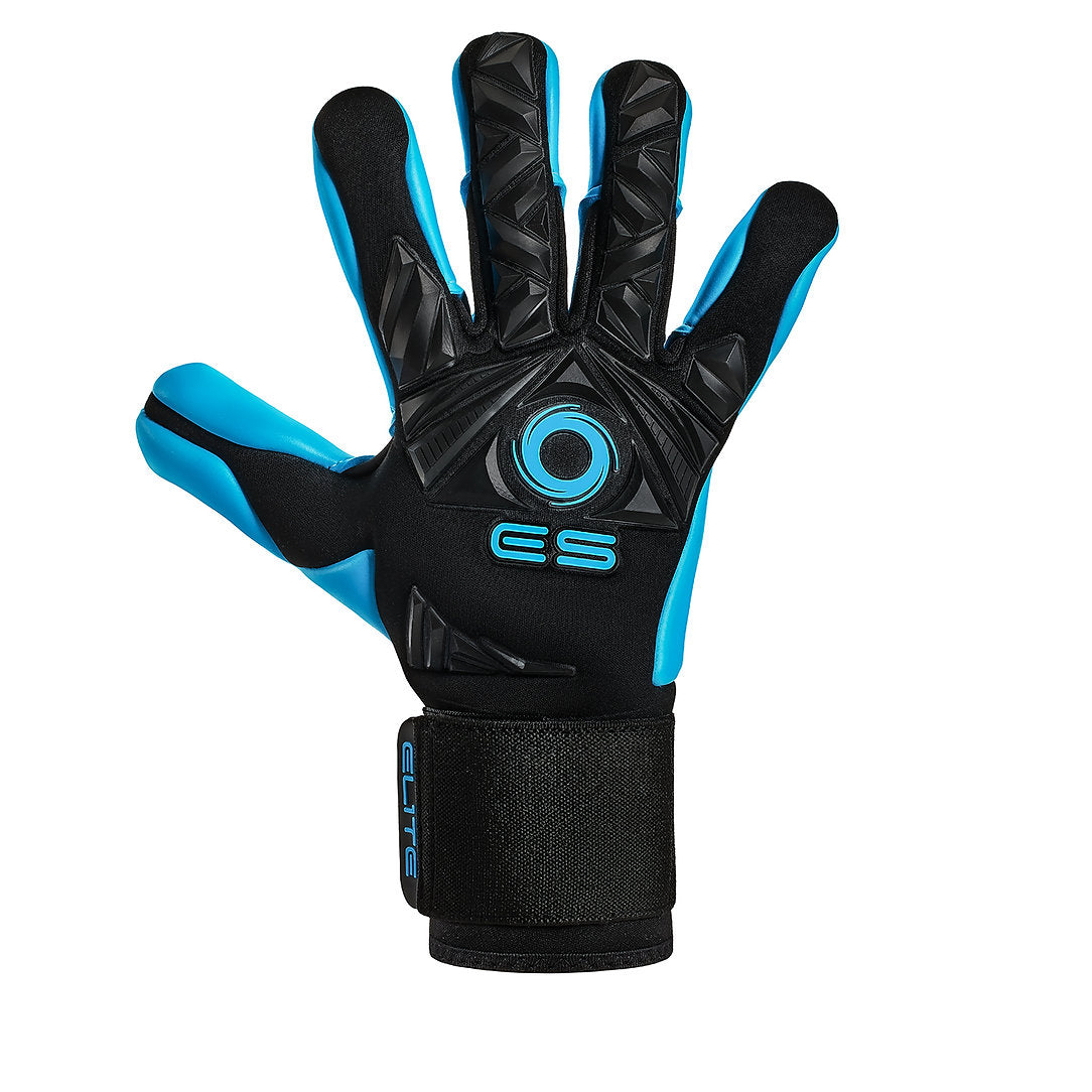 GUANTES DE PORTERO ELITE SPORT REVOLUTION II COMBI BLACK AQUA