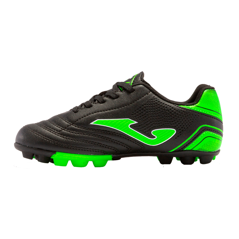 Cargue la imagen en el visor de la galería, TENIS DE FUTBOL JOMA TOLEDO JR 2301 BLACK HARD GROUND
