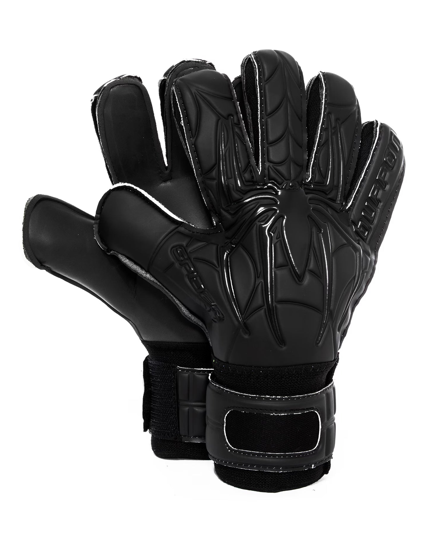 GUANTES DE PORTERO BUFFON SPIDER SEMI NEGRO/NEGRO/NEGRO