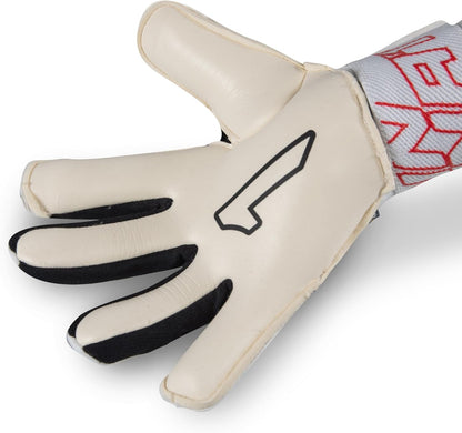 GUANTES DE PORTERO RINAT EGOTIKO VENGADOR BLANCO ALPHA PREMIUM
