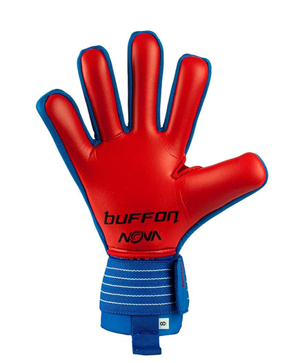 GUANTES DE PORTERO BUFFON SEMIPRO SPIDER AZUL/ROJO