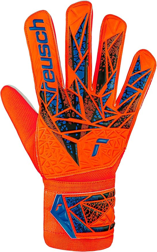 GUANTES DE PORTERO REUSCH ATTRAKT STARTER SOLID JR NARANJA