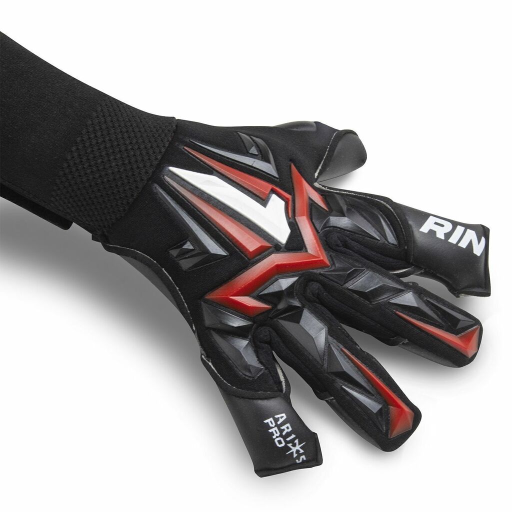GUANTES DE PORTERO RINAT ARIES X PRO NEG/ROJ