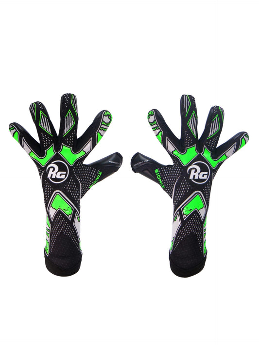 GUANTES DE PORTERO RG BIONIX 2023-2024 FL.GREEN/GREY/BLACK