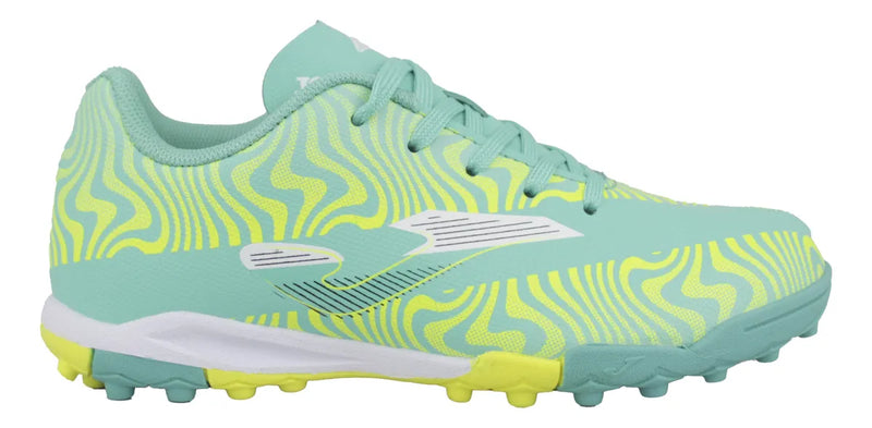 Cargue la imagen en el visor de la galería, TENIS DE FUTBOL JOMA EVOLUTION JR 2415 TURQUOISE TURF
