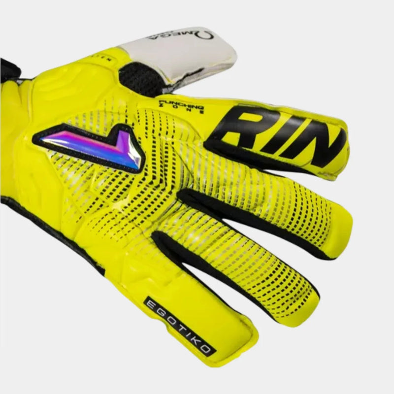 Cargue la imagen en el visor de la galería, GUANTES DE PORTERO RINAT EGOTIKO STELLAR ALPHA AMARILLO
