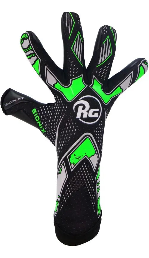 Guantes de Portero RG BIONIX 2023-2024 FL.GREEN/GREY/BLACK