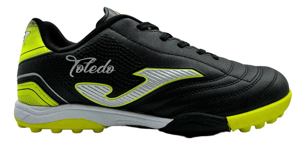 TENIS DE FUTBOL JOMA TOLEDO JR 2201 BLACK TURF