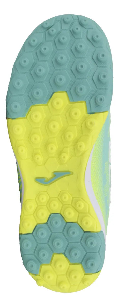 TENIS DE FUTBOL JOMA EVOLUTION JR 2415 TURQUOISE TURF