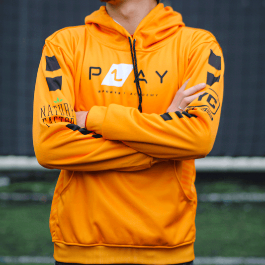 HOODIE NARANJA P1AY 2025