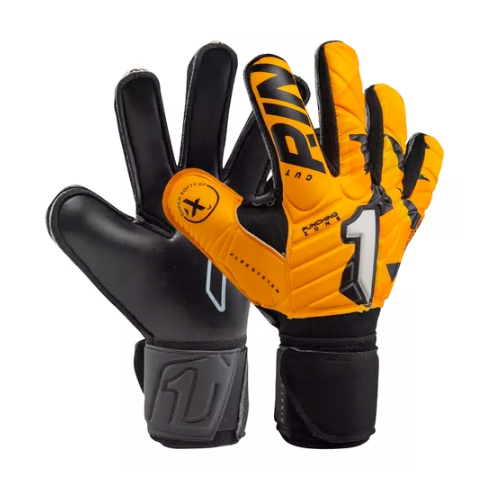 Guantes de portero Rinat Meta Tactik GK Semi Naranja