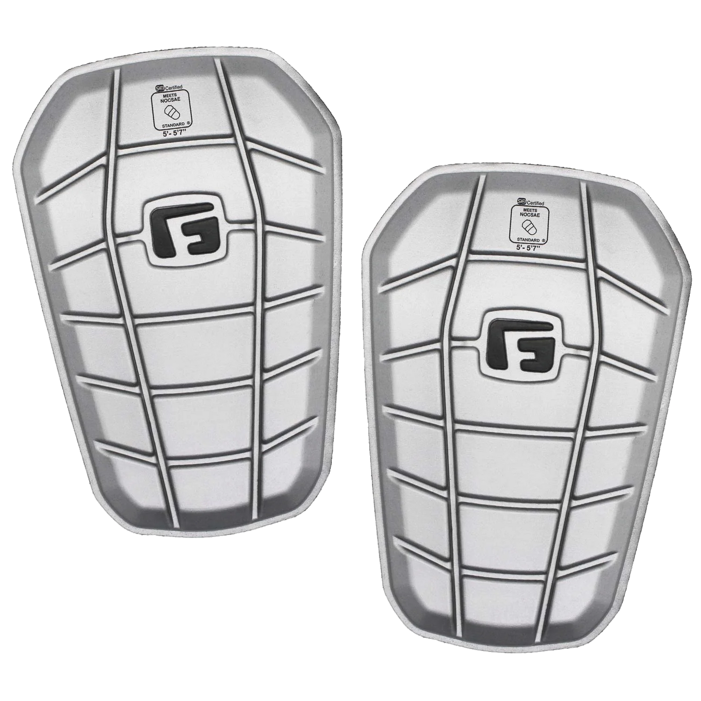 ESPINILLERAS PRO-S BLADE NOC SHIN GUARD SILVER