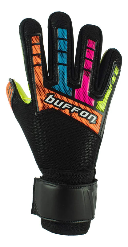 GUANTES DE PORTERO BUFFON TRON NEON/ARCOIRIS/NARANJA