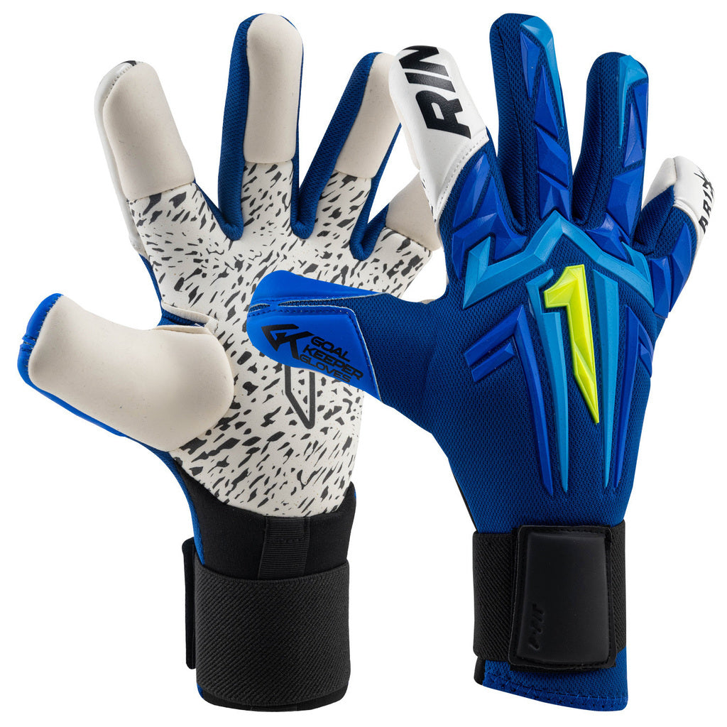 GUANTES DE PORTERO RINAT ARIES X PRIME AZUL/BLO