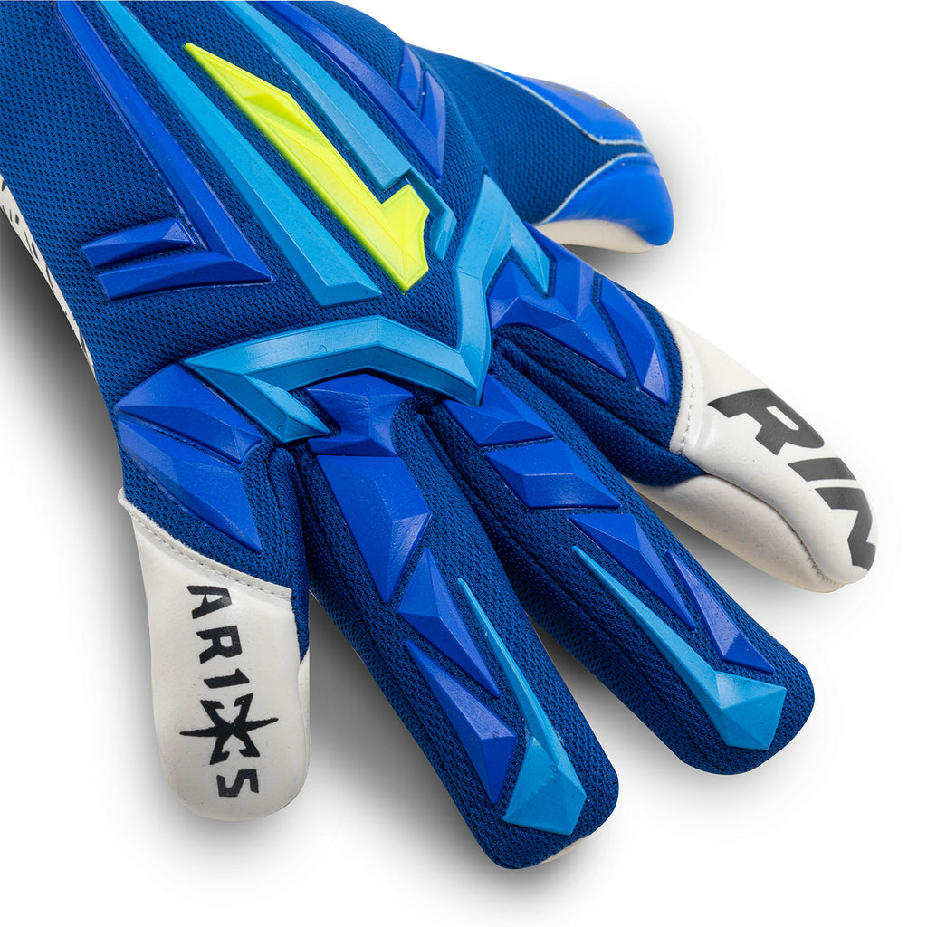 GUANTES DE PORTERO RINAT ARIES X PRIME AZUL/BLO