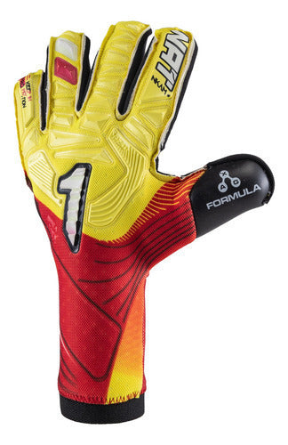 GUANTES DE PORTERO RINAT PRO NKAM AMARILLO/ROJO