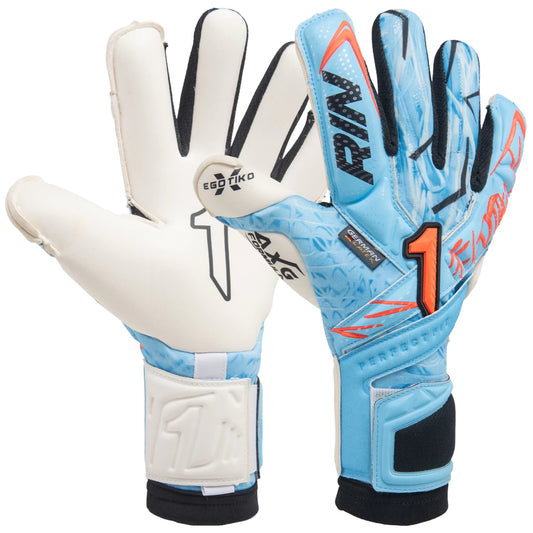 GUANTES DE PORTERO RINAT EGOTIKO PRO AZUL/BLANCO