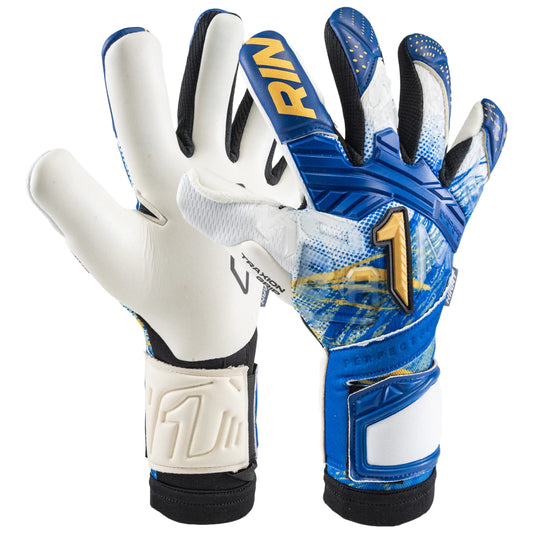 GUANTES DE PORTERO RINAT FIERA TR PRO BLANCO/AZUL