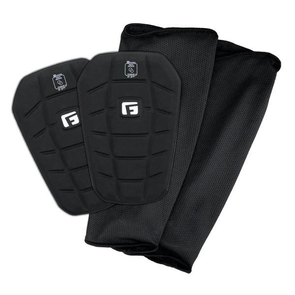 ESPINILLERAS PRO-S BLADE NOC SHIN GUARD BLACK FABRIC