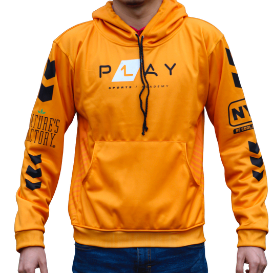 HOODIE NARANJA P1AY 2025