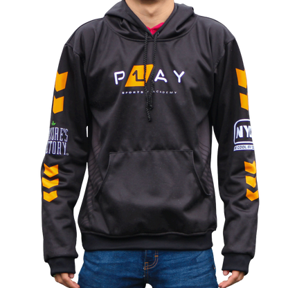 HOODIE NEGRA P1AY 2025