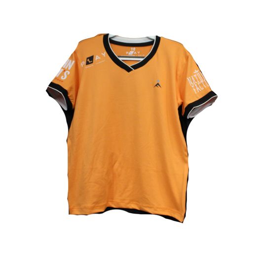 FANSHOP CAMISA DE ALGODON NARANJA NIÑO