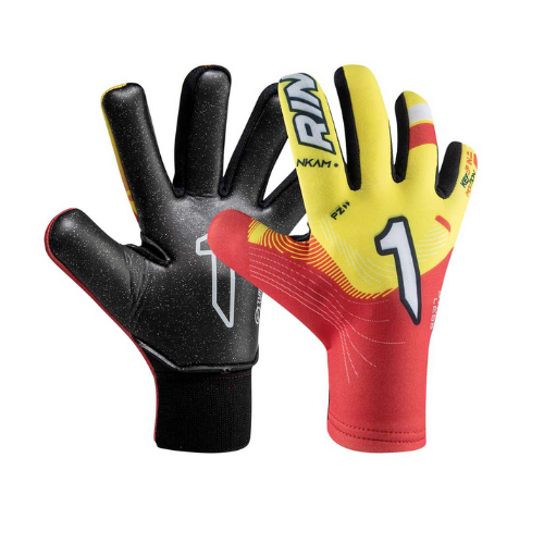 Guantes de portero Rinat Nkam AS Rojo/Amarillo