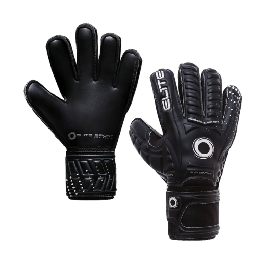 Cargue la imagen en el visor de la galería, Guantes de portero Elite Sport Warrior Black
