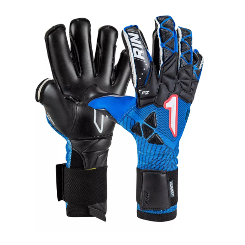 Cargue la imagen en el visor de la galería, Guantes de portero Rinat Xtreme Guard Azul / Negro
